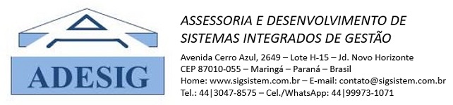 Política de Proteção de Dados da ADESIG